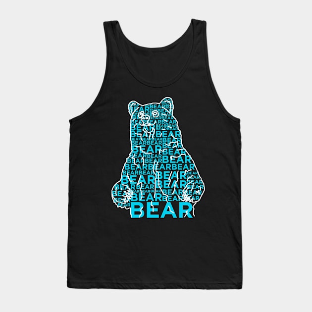 Bear Bear Bear Tank Top by Hoagiemouth